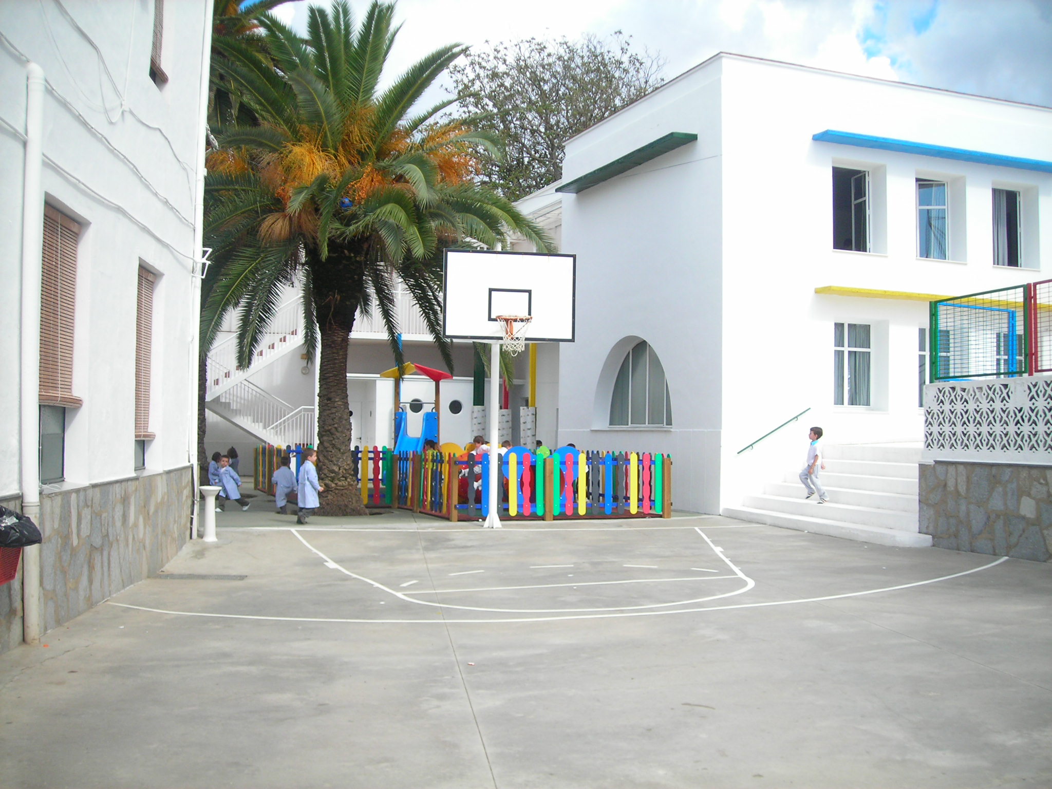Patio colegio